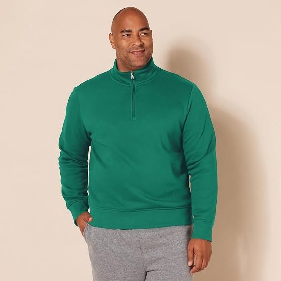 Immagine di Green Quarter-Zip Sweatshirt 2